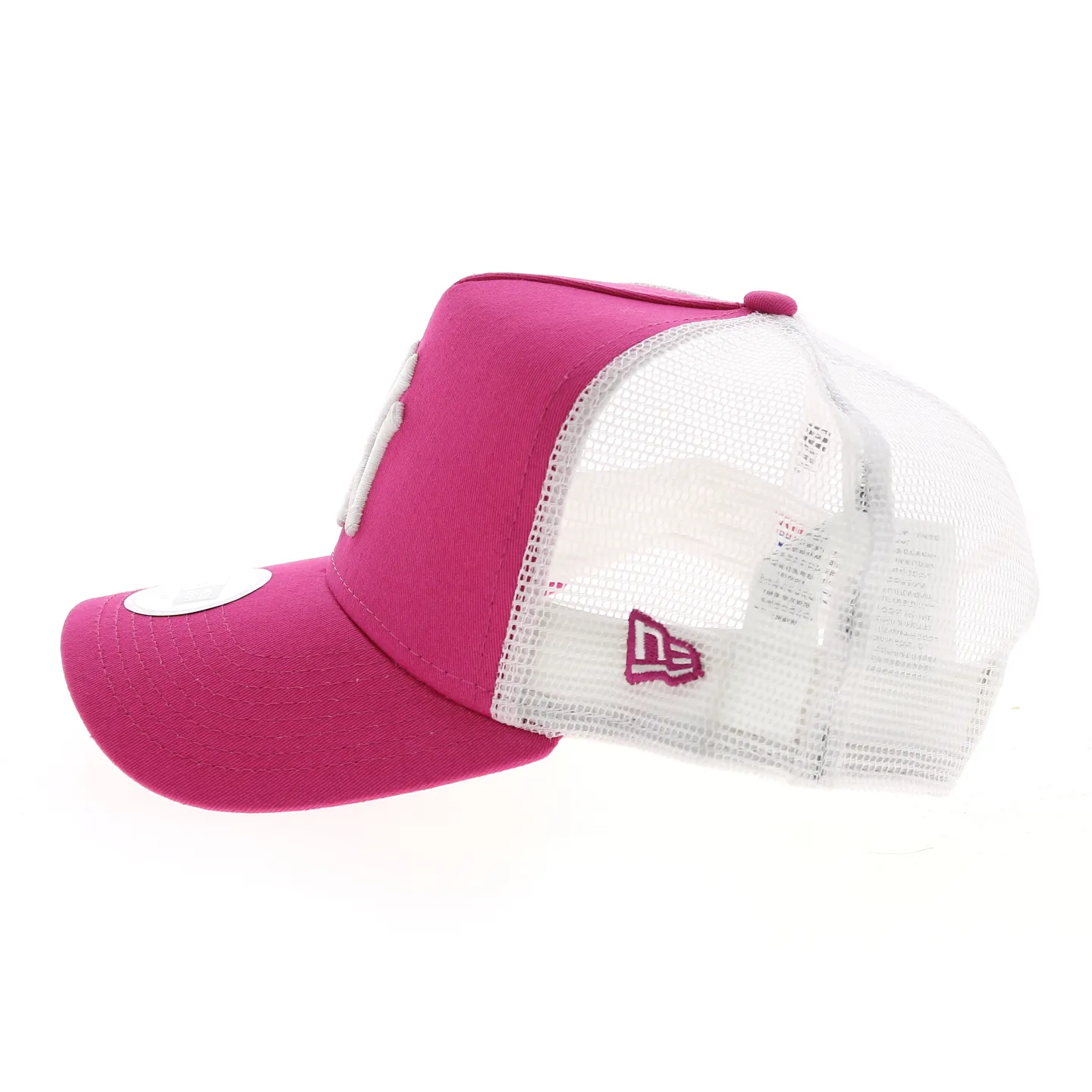 Casquette New York Yankees Trucker Rose/Blanc- New Era Reference : 8794 | Chapellerie Traclet