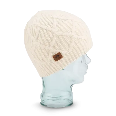 Bonnet The Yukon Crème Reference : 8801 | Chapellerie Traclet