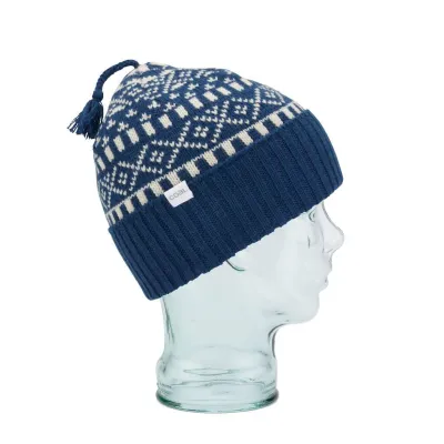 The Yodelin Special Edition Blue Beanie - Coal Reference: 8812 | Traclet Hat Shop