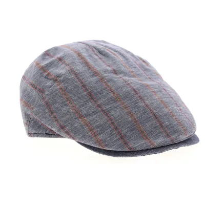 Casquette Plate Chagnon Lin & Coton- Traclet Reference : 8826 | Chapellerie Traclet