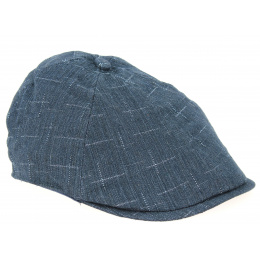 Belleroche Blue Cotton Duck Bill Cap - Traclet