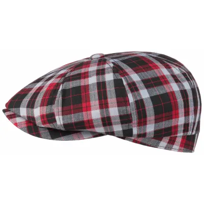Casquette Hatteras Brent Coton Rouge- Stetson  Reference : 8838 | Chapellerie Traclet