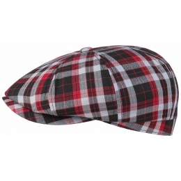 Red Cotton Hatteras Brent Cap - Stetson