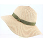 Rhodes Wide Brim Paper Straw Hat Powder Pink - Traclet