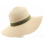 Rhodes Wide Brim Paper Straw Hat Powder Pink - Traclet