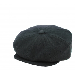 Ursel Wool & Cashmere Black Cap - Traclet