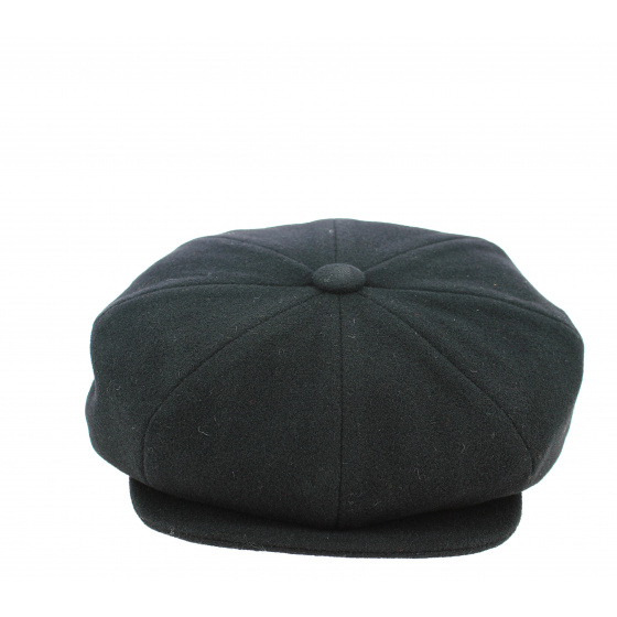 Casquette Ursel Laine & Cachemire Noire- Traclet  Casquette Ursel Laine & Cachemire Noire- Traclet
