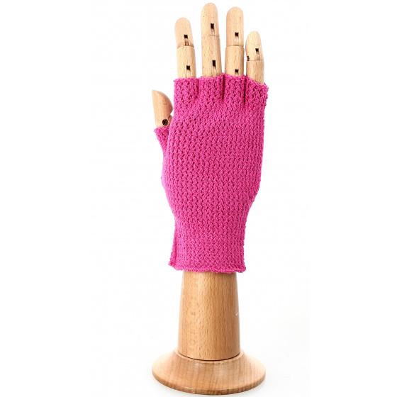 Women's Crochet Fingerless Gloves - Traclet