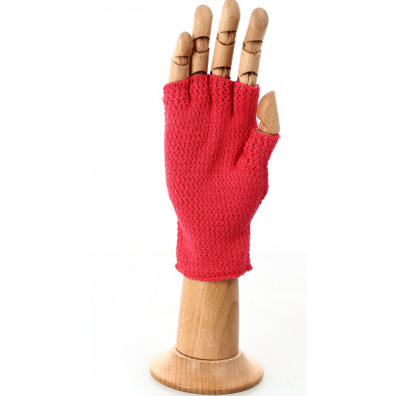 Women's Crochet Fingerless Gloves - Traclet