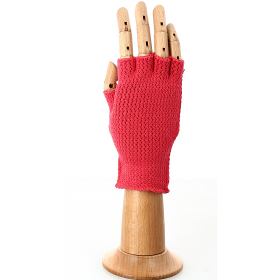 Women's Crochet Fingerless Gloves - Traclet