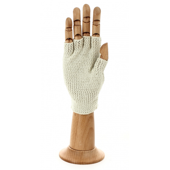 Women's Crochet Fingerless Gloves - Traclet