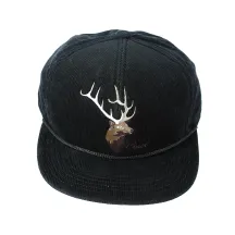 Casquette Stag Visiere Plate - The Wilderness - Coal- Traclet Reference : 8888 | Chapellerie Traclet