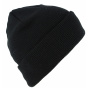 Black Wool Lined Lapel Hat Traclet by Marone