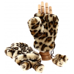 Gants Femme Acrylique & Nylon Bleu - Isotoner