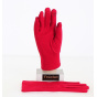 Women's Red Wool Alice Touch Screen Gloves - Traclet