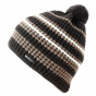 Brown Pompom Beanie - Stetson