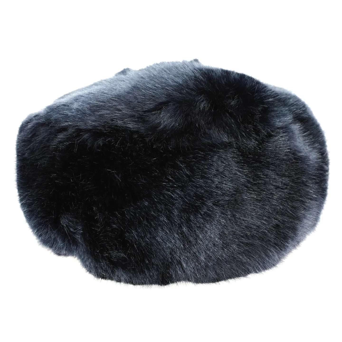 Toque Courchevel Fausse Fourrure Marine - Traclet