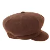 Casquette Gavroche Spitfire Marron en Laine- Kangol  Reference : 8925 | Chapellerie Traclet