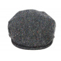 Children's Gray Virgin Wool Antrim Flat Cap - Hanna Hats