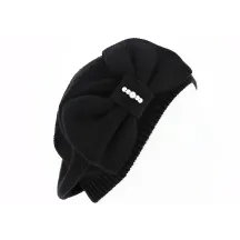 Béret été Bella Coton Noir - BeBeret Reference : 8942 | Chapellerie Traclet