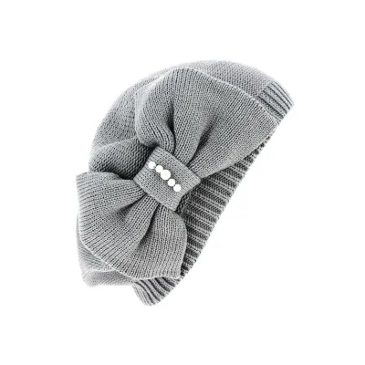 Béret été Bella Coton Gris - BeBeret Reference : 8944 | Chapellerie Traclet