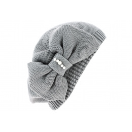 Bella Summer Beret Cotton Grey - BeBeret