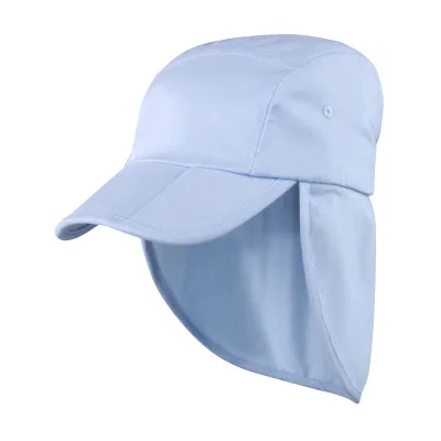 Casquette Saharienne Assouan Coton Bleu Ciel - Traclet Reference : 8958 | Chapellerie Traclet