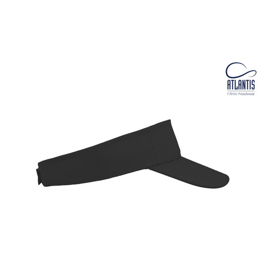 Roland Black Cotton Visor - Atlantis