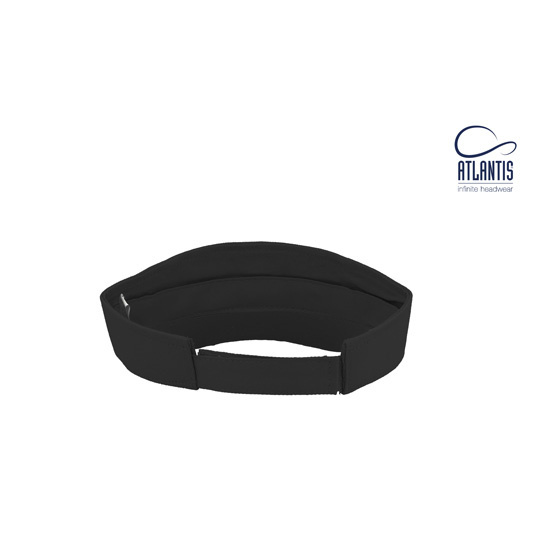 Roland Black Cotton Visor - Atlantis