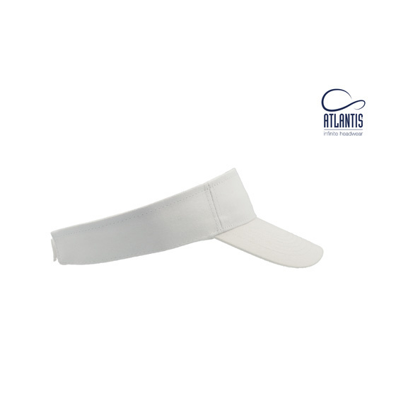 Roland White Cotton Visor - Atlantis