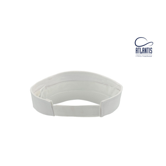 Roland White Cotton Visor - Atlantis