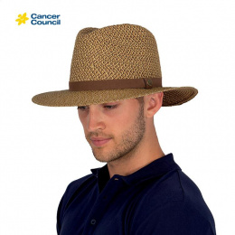 Chocolate Natural Fibers Traveller Lightweight Hat - Rigon Headwear