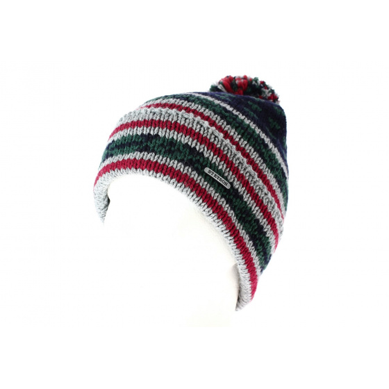 Bonnet à Pompon Vert Oslo- Stetson Bonnet à Pompon Vert Oslo- Stetson