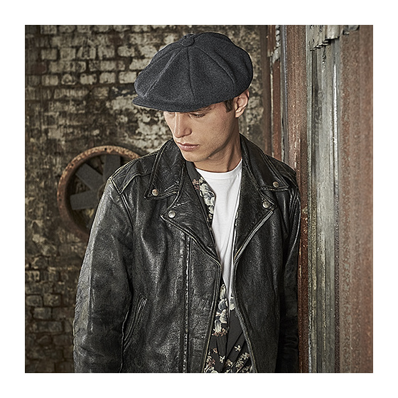 Casquette Irlandaise Théo Laine Anthracite - Traclet
