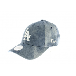 Casquette Tie Dye 9forty losd - Bleu jean Los Angeles Dodgers Fit 9FORTY 