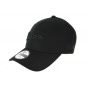 Black Cotton Vespa Strapback Cap - New Era