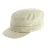 Casquette Cubaine Lin & Coton Beige - Stetson Reference : 8997 | Chapellerie Traclet