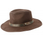 Thorpe II Cotton Brown Traveller Hat - Brixton