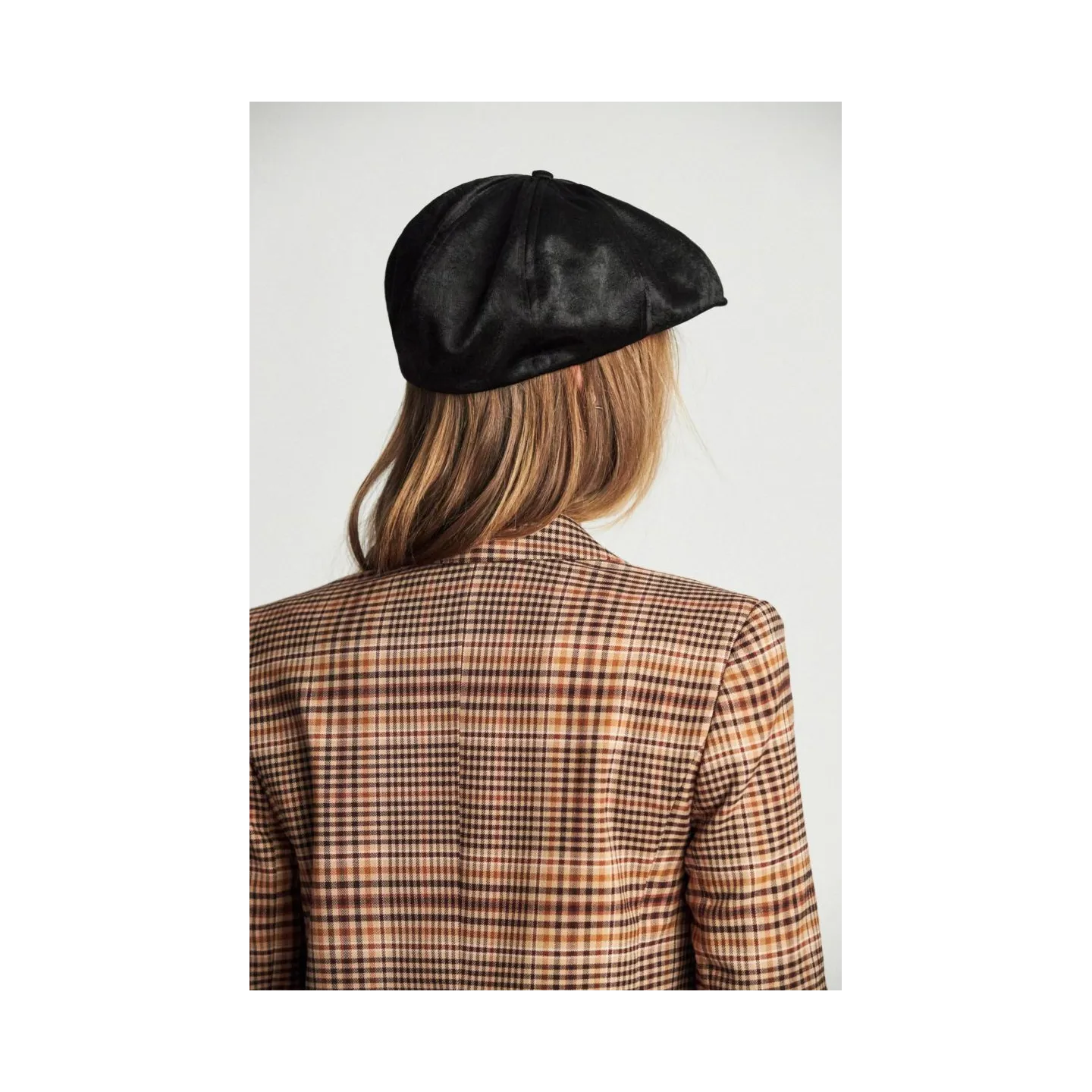 Women's Brood Cap Glossy Black - Brixton Reference: 9001 | Traclet Hat Shop