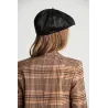 Casquette Brood Femme Noir Brillant- Brixton Reference : 9001 | Chapellerie Traclet