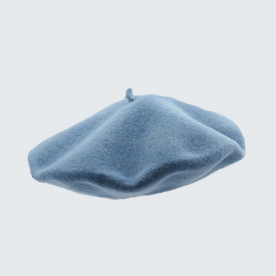 Classic Twilight Blue Beret made in France - Le Béret Français
