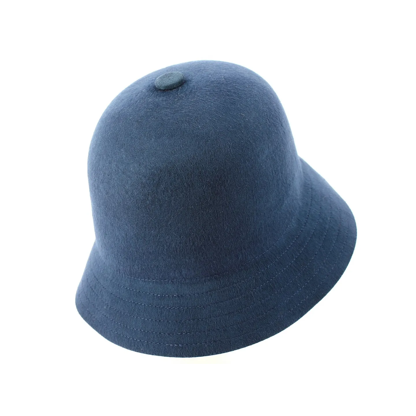 Chapeau Bob Essex Feutre Laine Marine- Brixton Reference : 9004 | Chapellerie Traclet