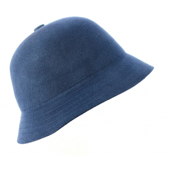 Chapeau Bob Essex Feutre Laine Marine- Brixton