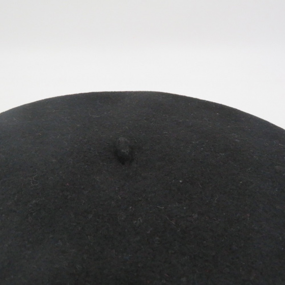 Béret Classique Noir - Le Béret Français Béret Classique Noir - Le Béret Français