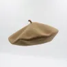 Béret Classique Camel- Le Béret Français Reference : 5045 | Chapellerie Traclet