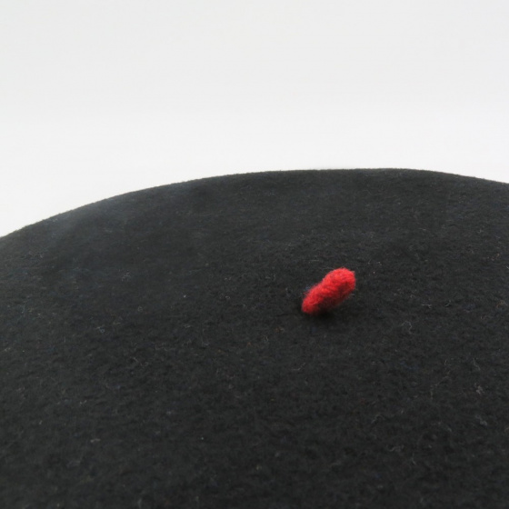 Béret Mode Noir - Le Béret Français Béret Mode Noir - Le Béret Français