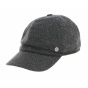 Grey Baseball Cap with Ear Flaps - Bugatti