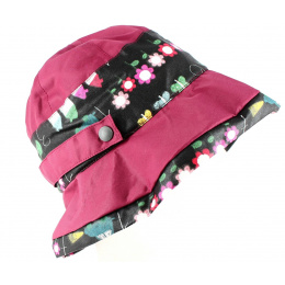 Acate Foldable Rain Bucket Hat Blackcurrant - MTM