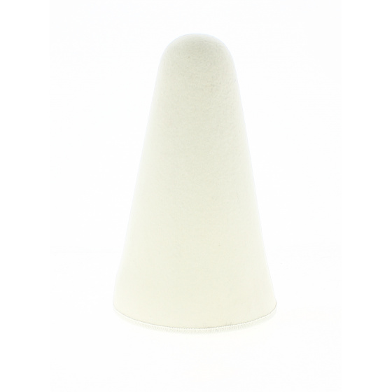Chapeau cone clown blanc Chapeau cone clown blanc