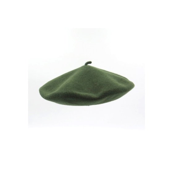 Classic Khaki Beret - Le Béret Français Classic Khaki Beret - Le Béret Français